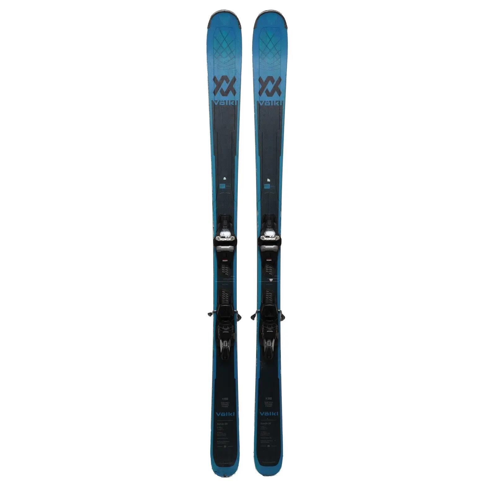 RECONDITIONNE - Ski Volkl Kendo 88 + Fixations - CORRECT 2/5