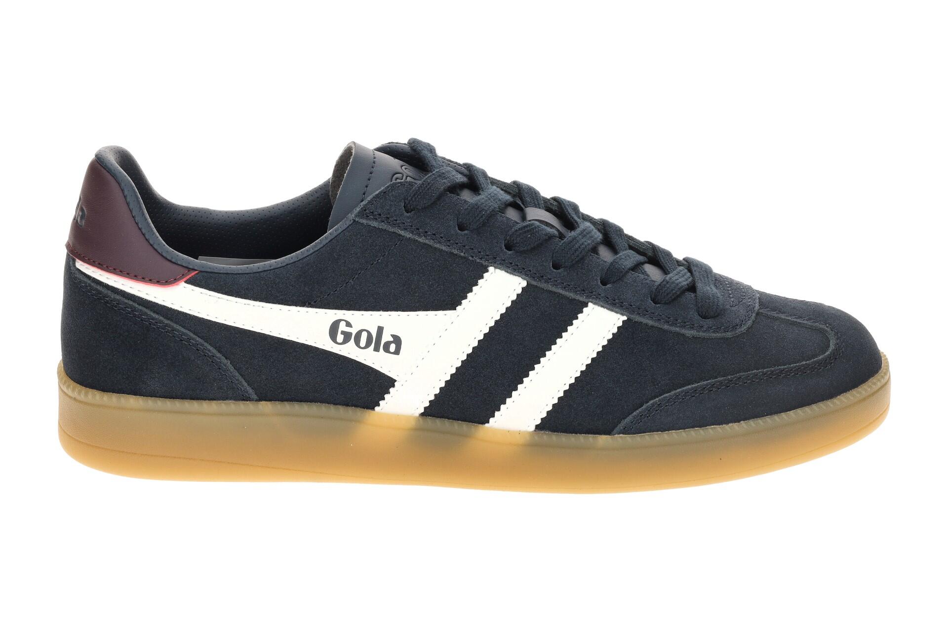 Gola Viper Schuhe Sneakers blau weiß Herren Velour CMB735 2/7
