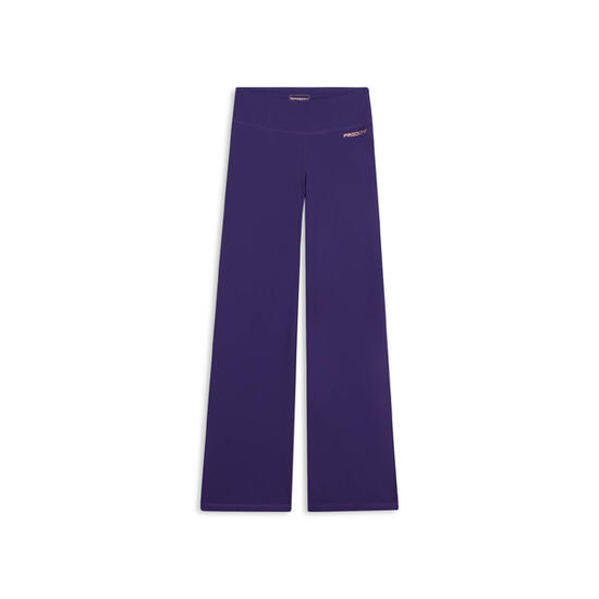 Leggings sportivi a zampa con vita alta e tasca interna