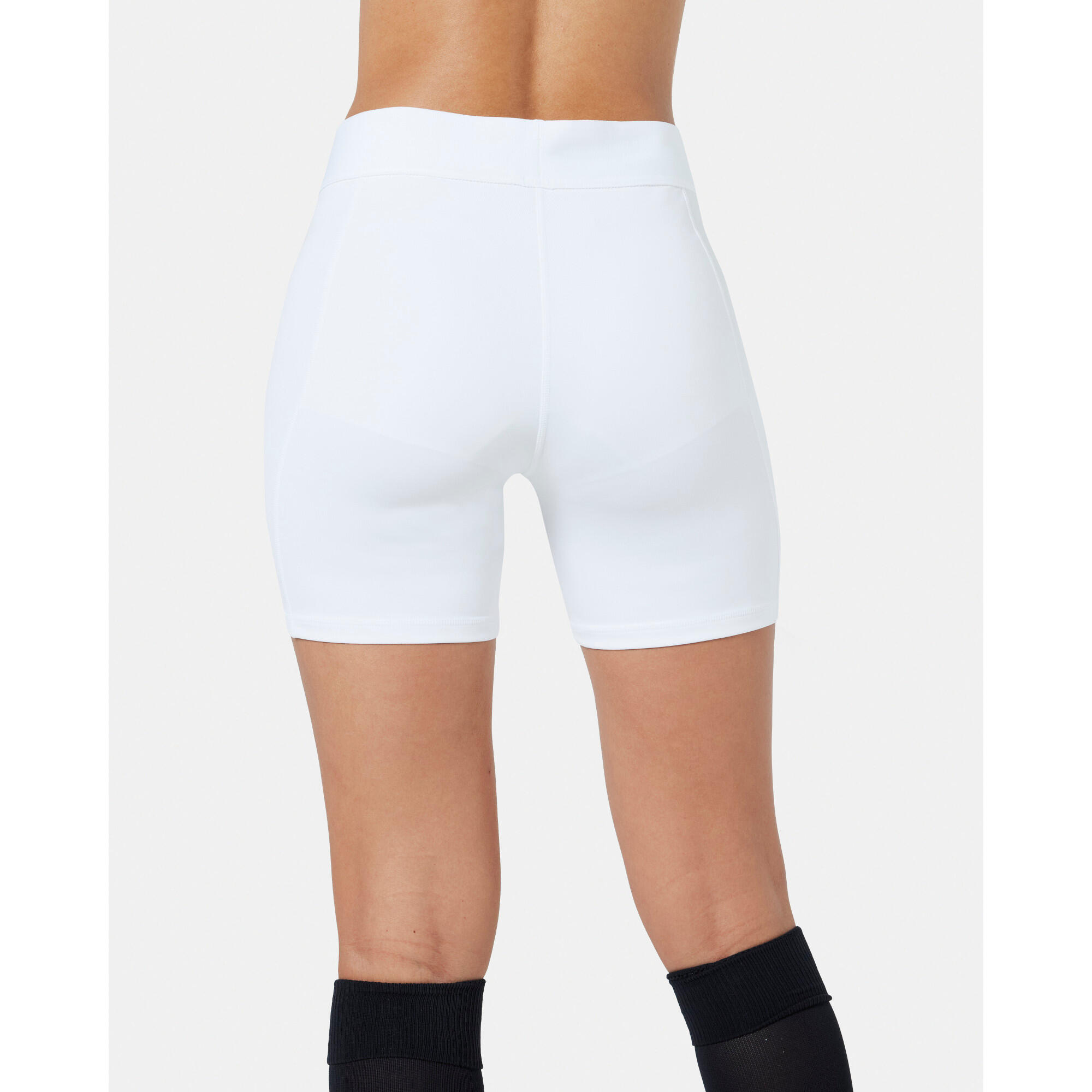 PANTALONCINO da palestra donna nike bianco 2/6