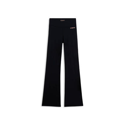 Leggings de sport flare à taille haute avec poche passepoilée