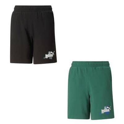 Pantaloncini Sportivi per Bambini Puma Puma Essentials+ Street Art Verde