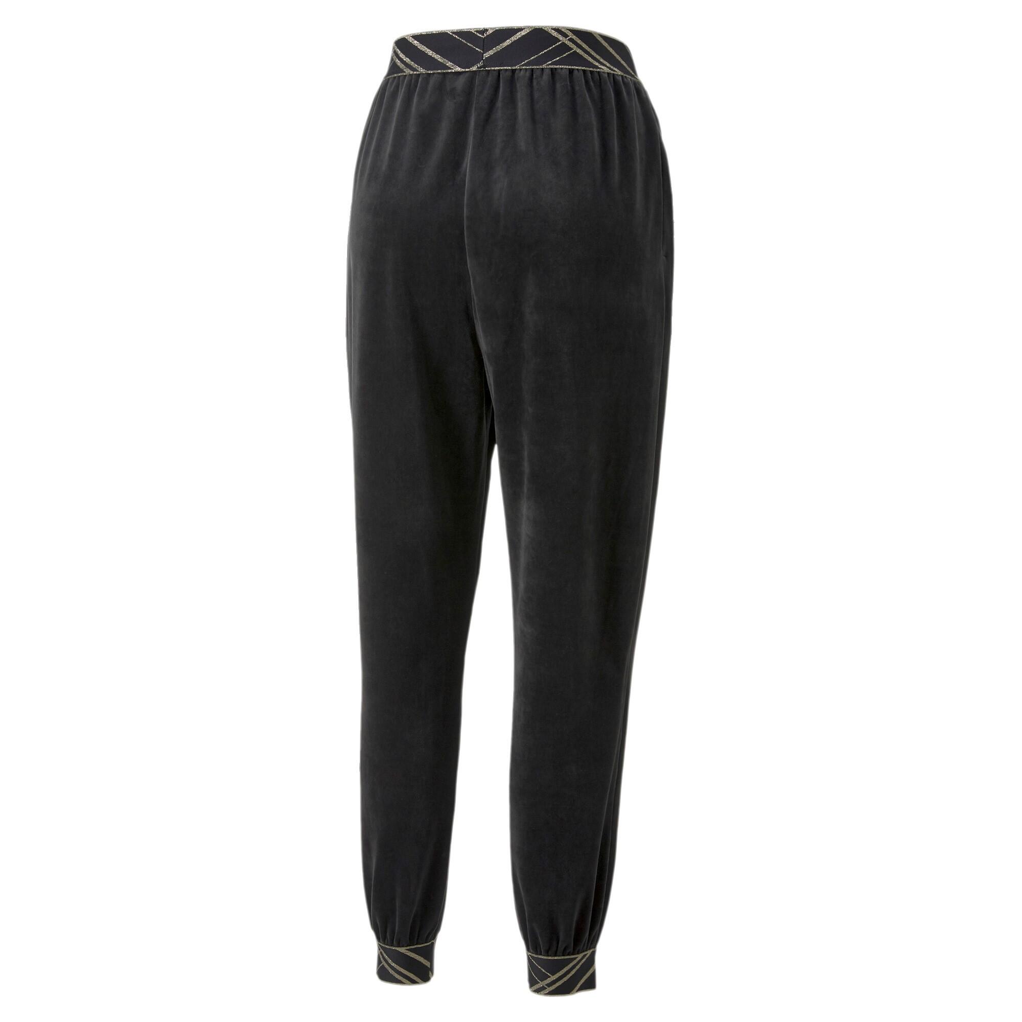 Puma Damen Trianingshose Deco Glam Velour Pant 522255 2/3