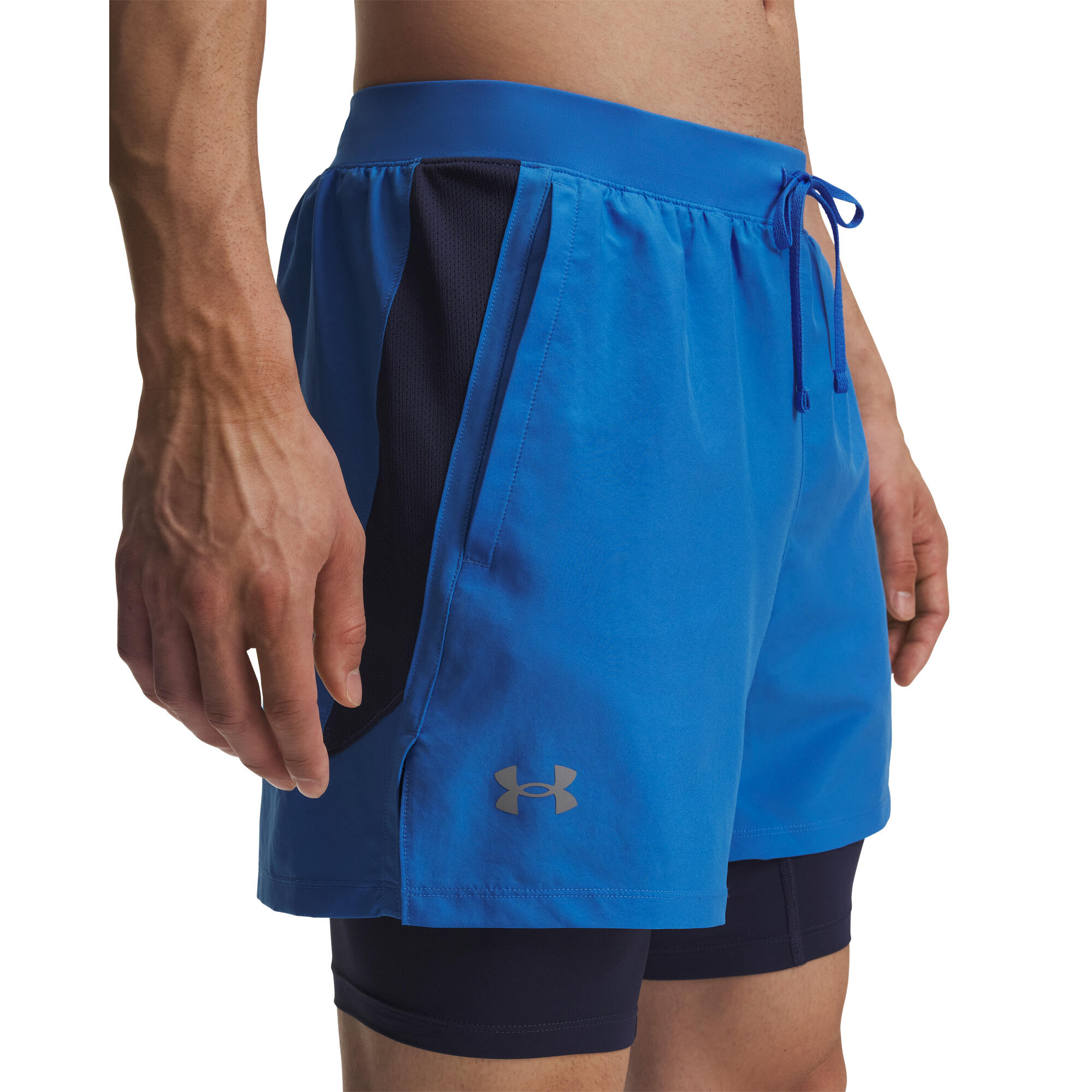 Under Armour Herren Short Launch 5   2-IN-1 Shorts 1382640 3/4