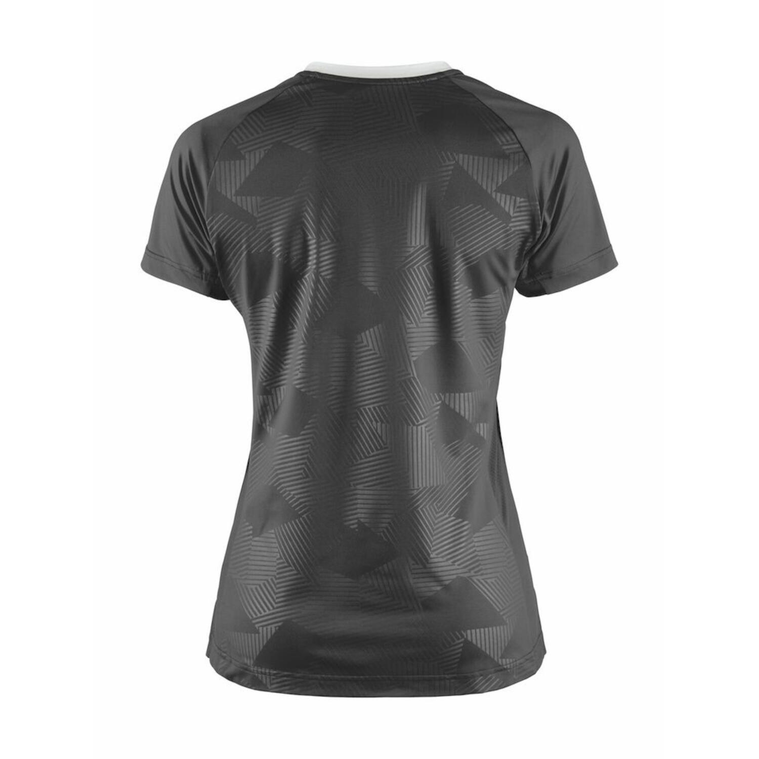Craft Premier Solid Shirt Dames Korte Mouw - Asfalt 2/7