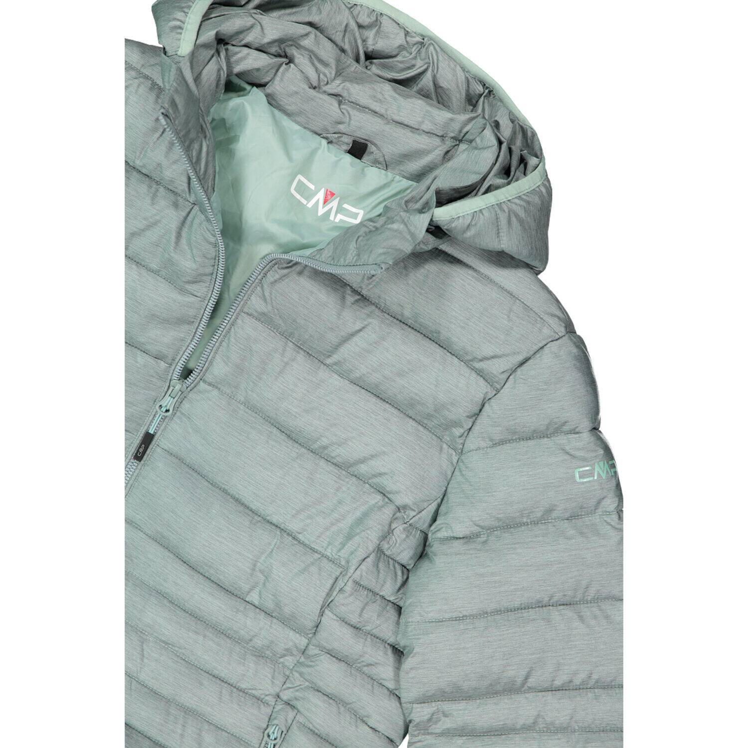 Doudoune long à capuche zippée Sorona Aura femme CMP 5/5