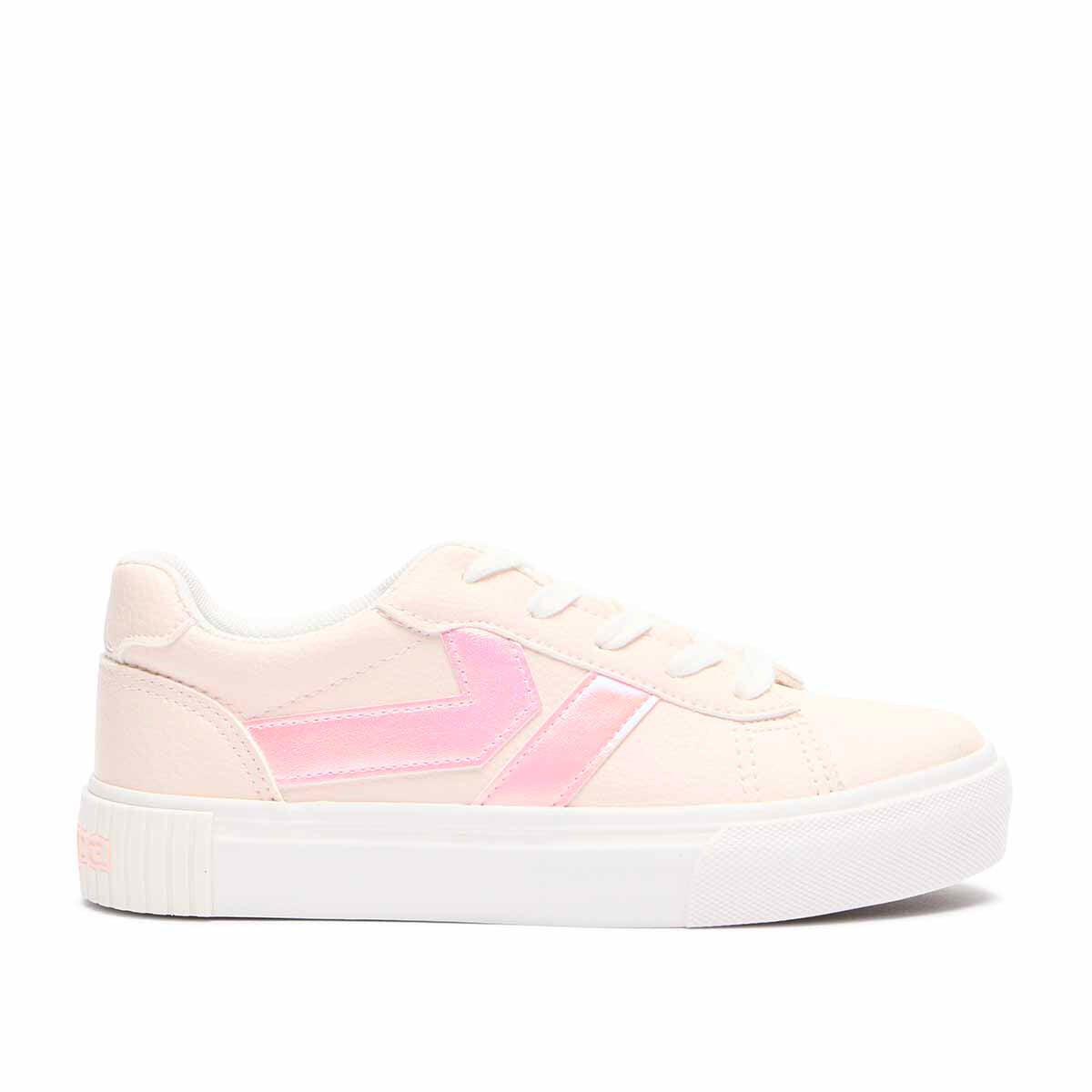 Kappa - Baskets Enfant Morine Rose, - Baskets - Rose - Decathlon