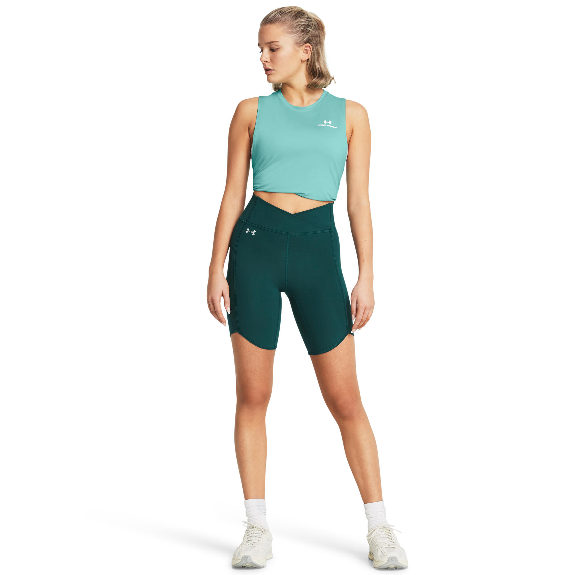 Under Armour Damen Radhose Motion Crossover Bike Short 1383633 6/6