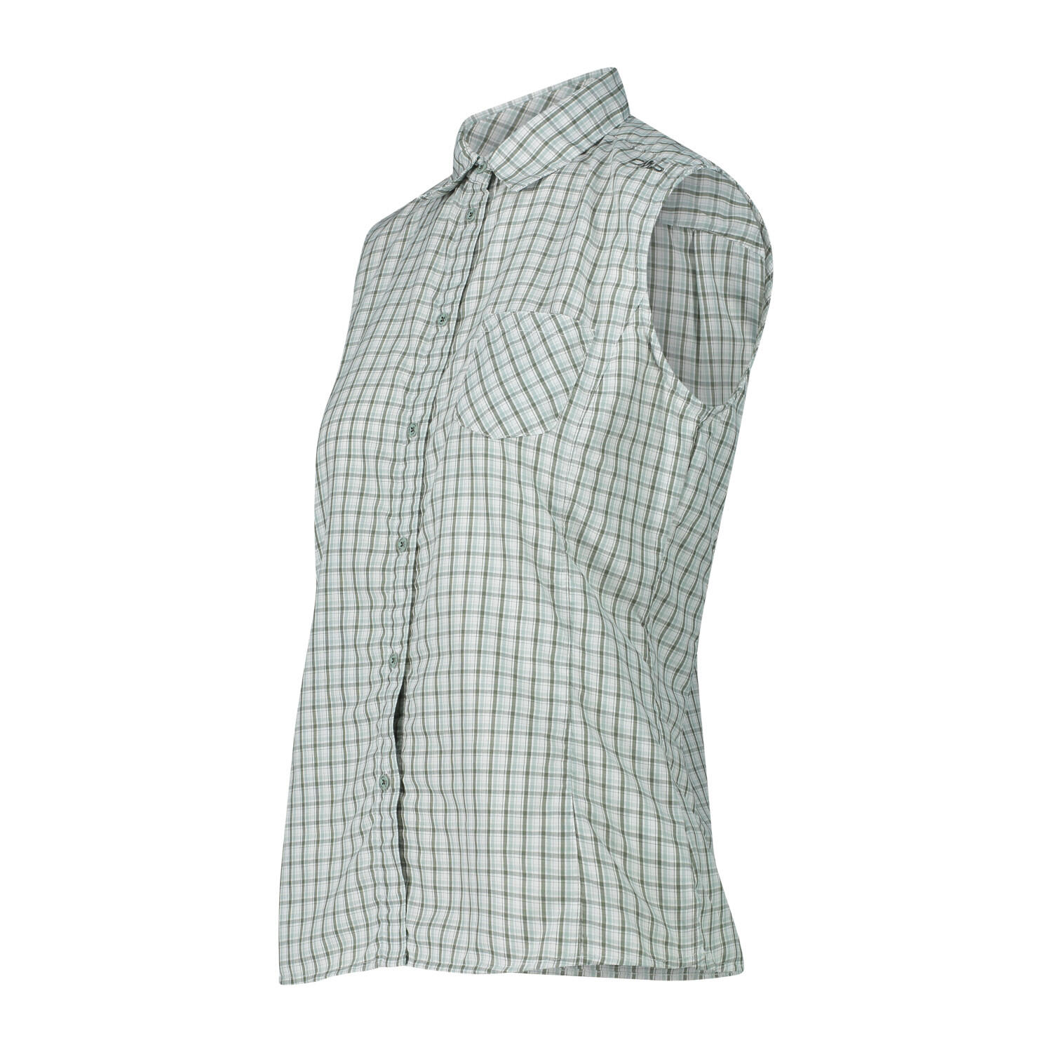 Chemise carreaux sans manches femme CMP 3/3