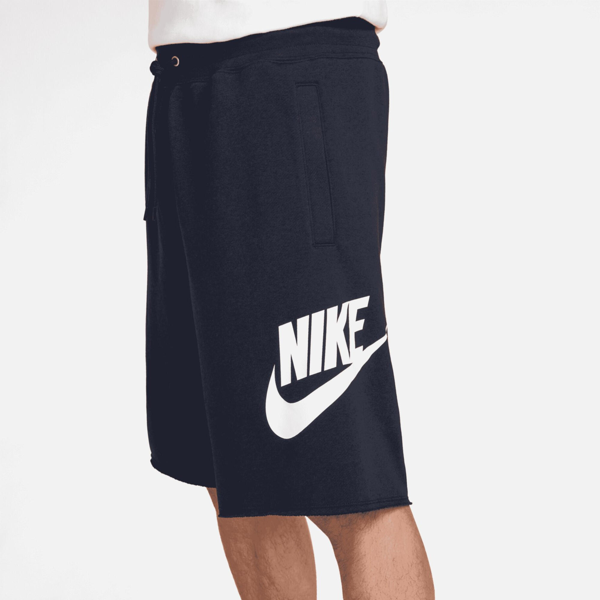 Bermuda uomo nike blu 3/4