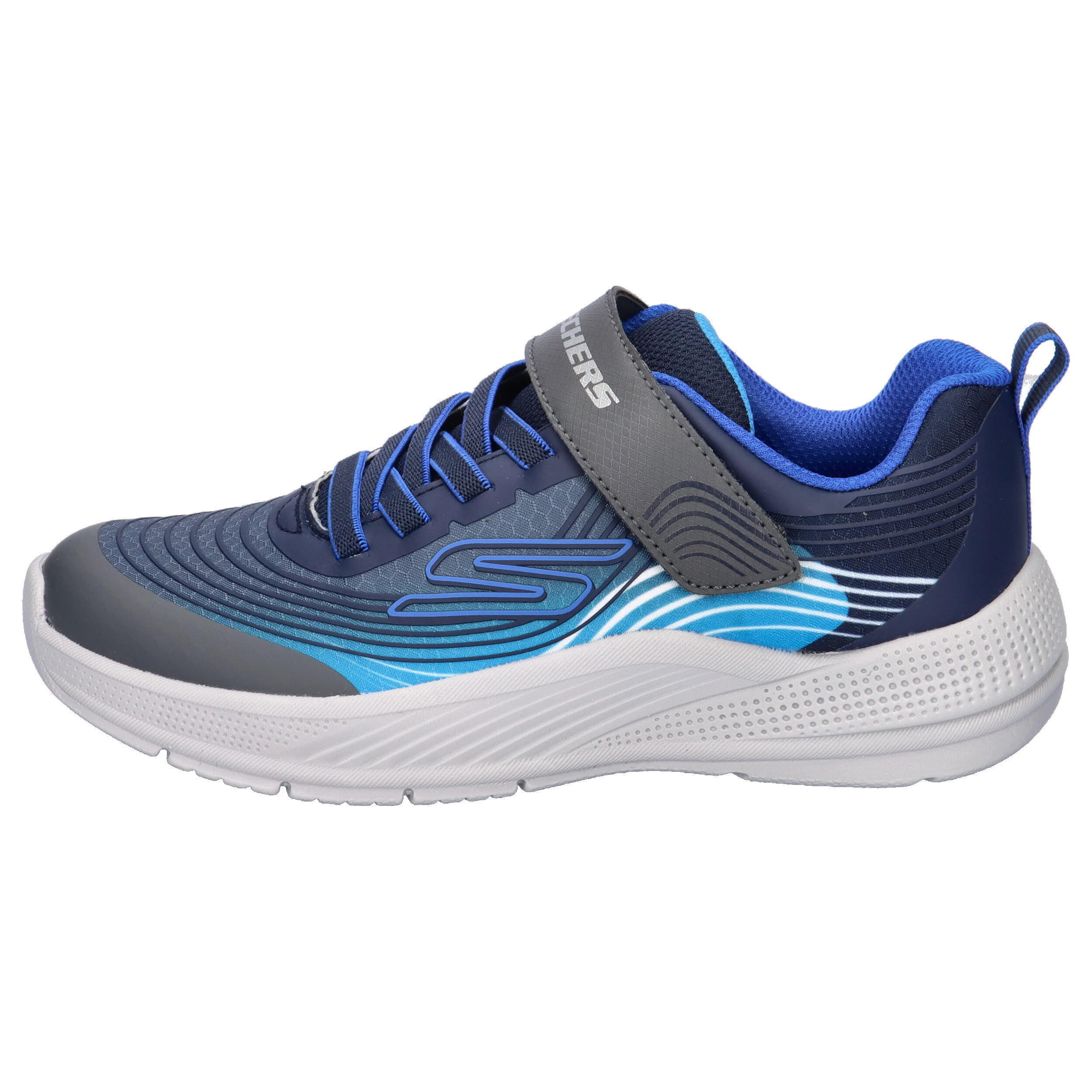 Zapatillas para Niño Skechers  microspec advance  Azul 2/7