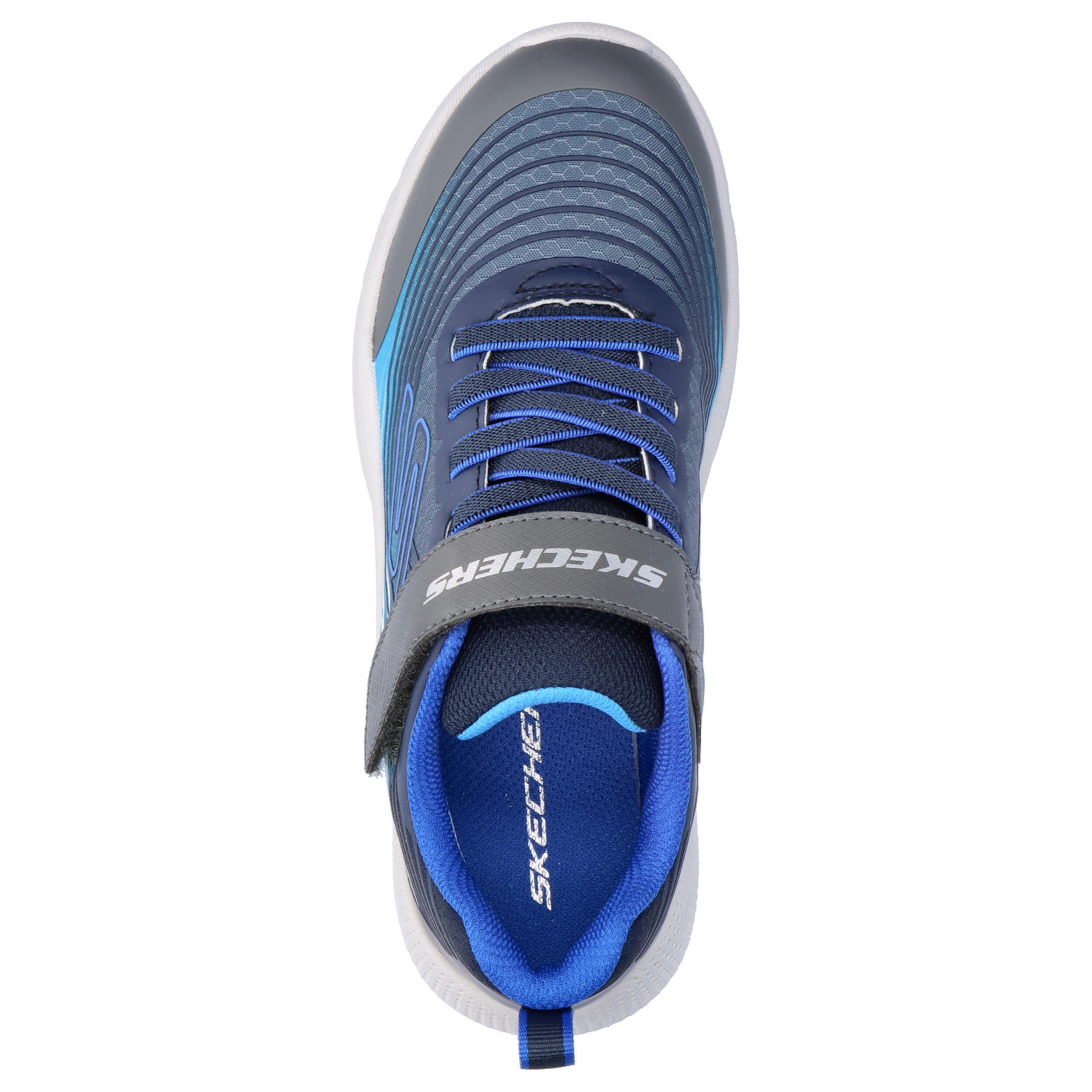 Tênis para criança Skechers microspec advance Azul. 5/15