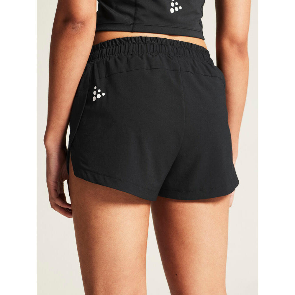 Craft Rush 2.0 Marathonshort Dames - Zwart 5/7