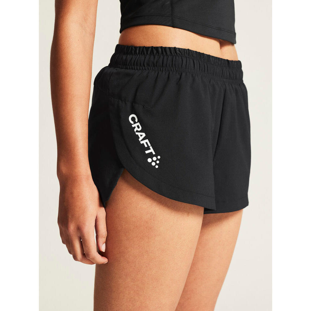 Craft Rush 2.0 Marathonshort Dames - Zwart 4/7