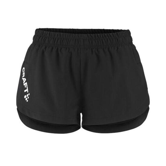 Craft Rush 2.0 Marathonshort Dames - Zwart