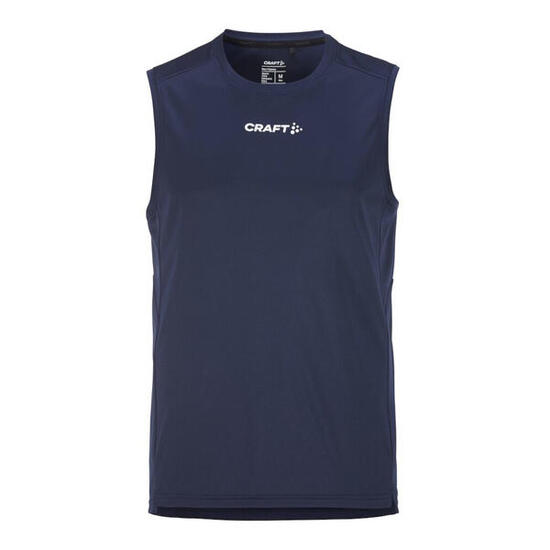 Débardeur de running homme - Sans manches, léger - Craft Rush 2.0 - Bleu marine