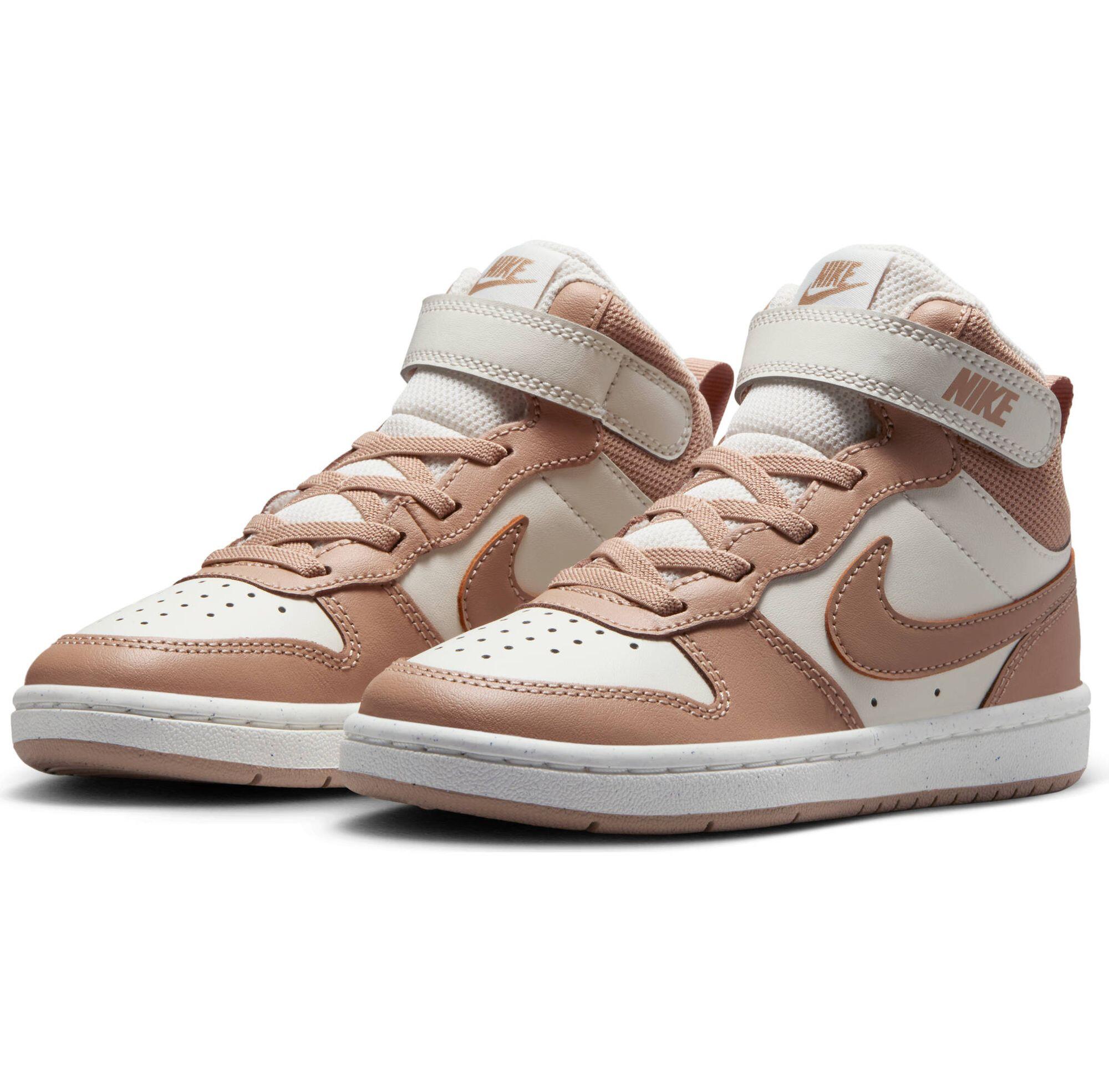 Nike Court Borough Mid 2 (Psv) - pale ivory/hemp-sail 2/6