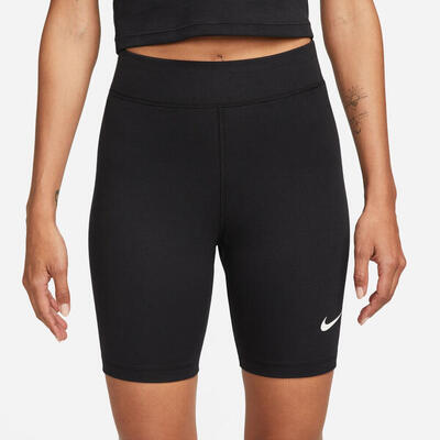 Kort vrouw nike sportswear classics high-waisted zwart