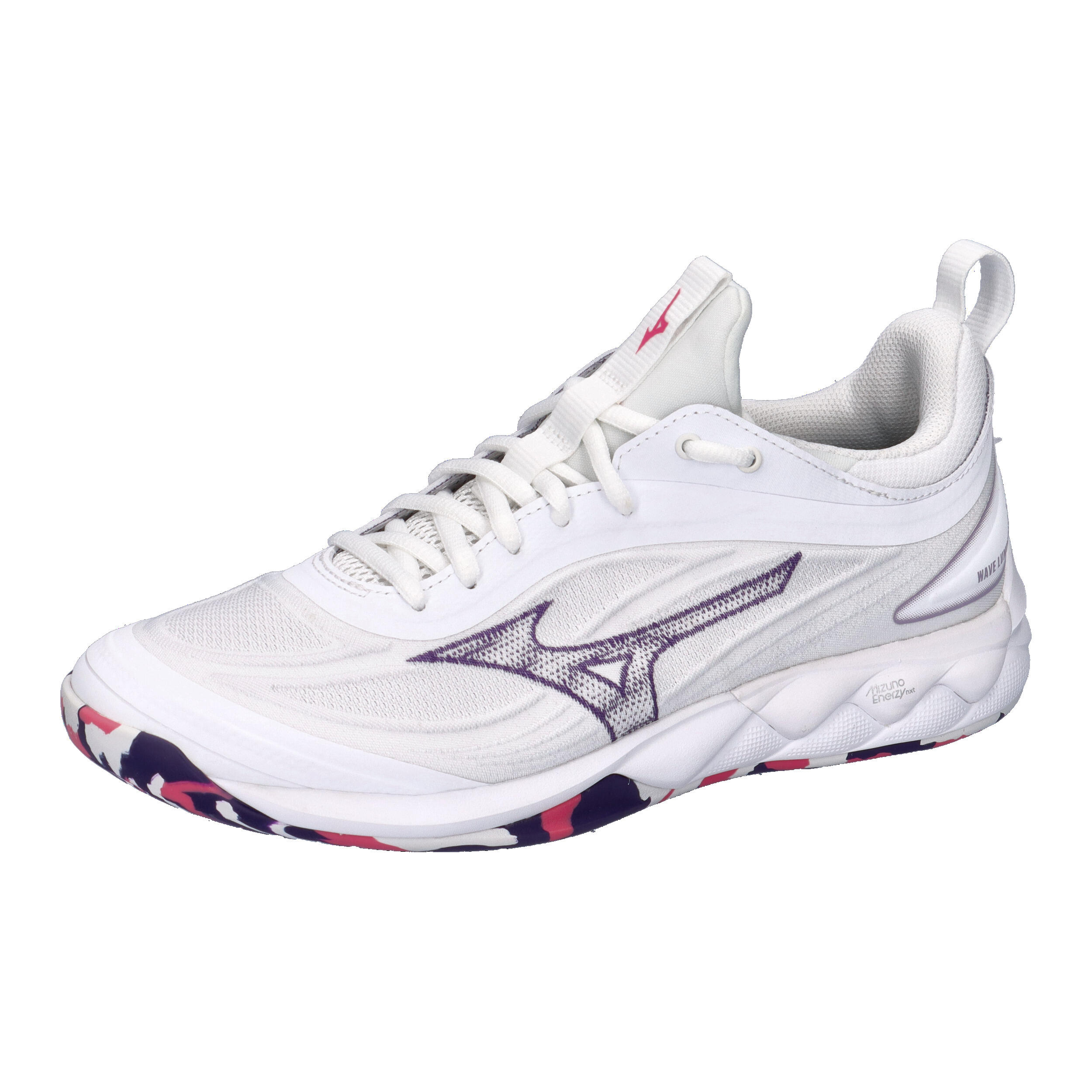 Mizuno - Chaussures De Volley-ball Femmes Mizuno Wave Luminous 3 Blanc - Chaussures De Sport - Blanc|rose|violet - 37 - Decathlon