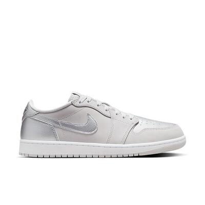 Jordan 1 low og metallic silver