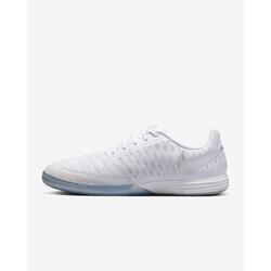 Baskets Nike Lunargato II en Blanc et Chrome