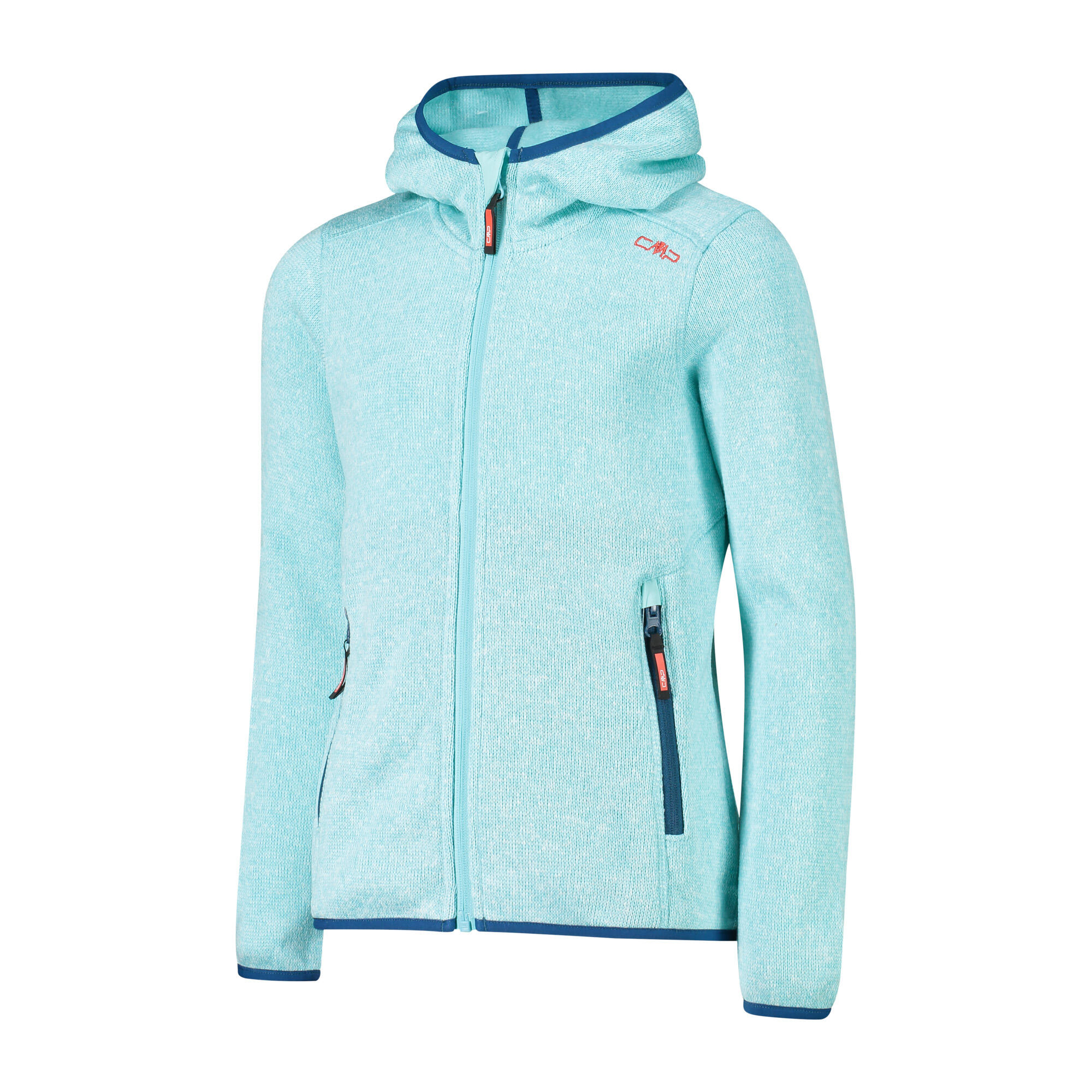 CMP Mädchen Fleece Jacke Fix Hood 3H19825 5/5
