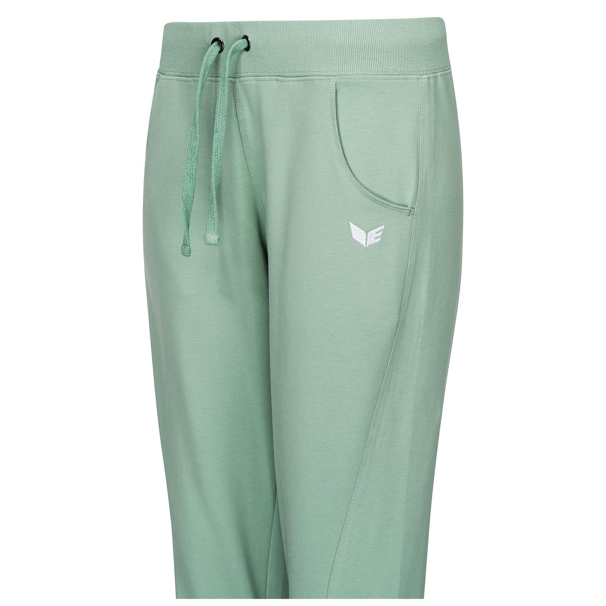 erima Damen 3/4 Sweathose mit Bündchen 3/9