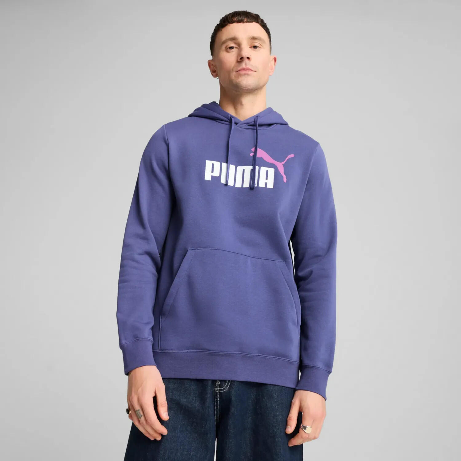 Puma Herren Kapuzenpullover ESS 2 Color No. 1 Logo Hoodie FL 684711 2/9