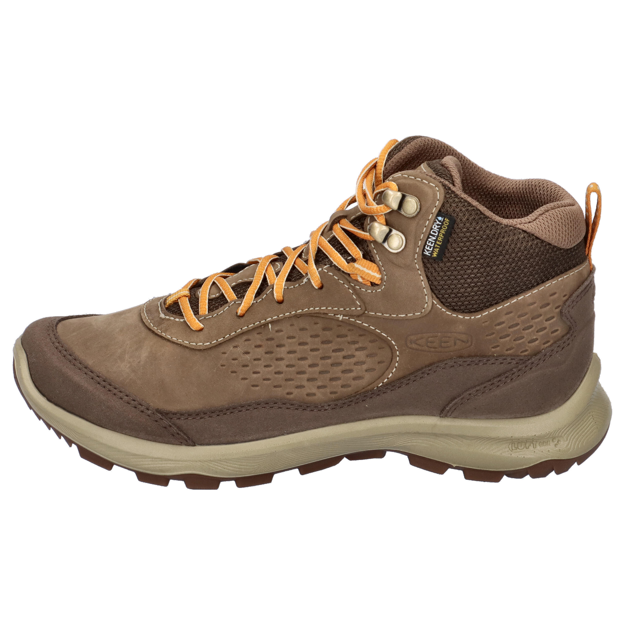 Leren damesschoenen Keen Wmns Terradora Explorer Mid Wp Canteen/curry bruin 2/7