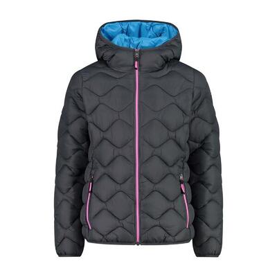 Piumino con cappuccio da bambina CMP