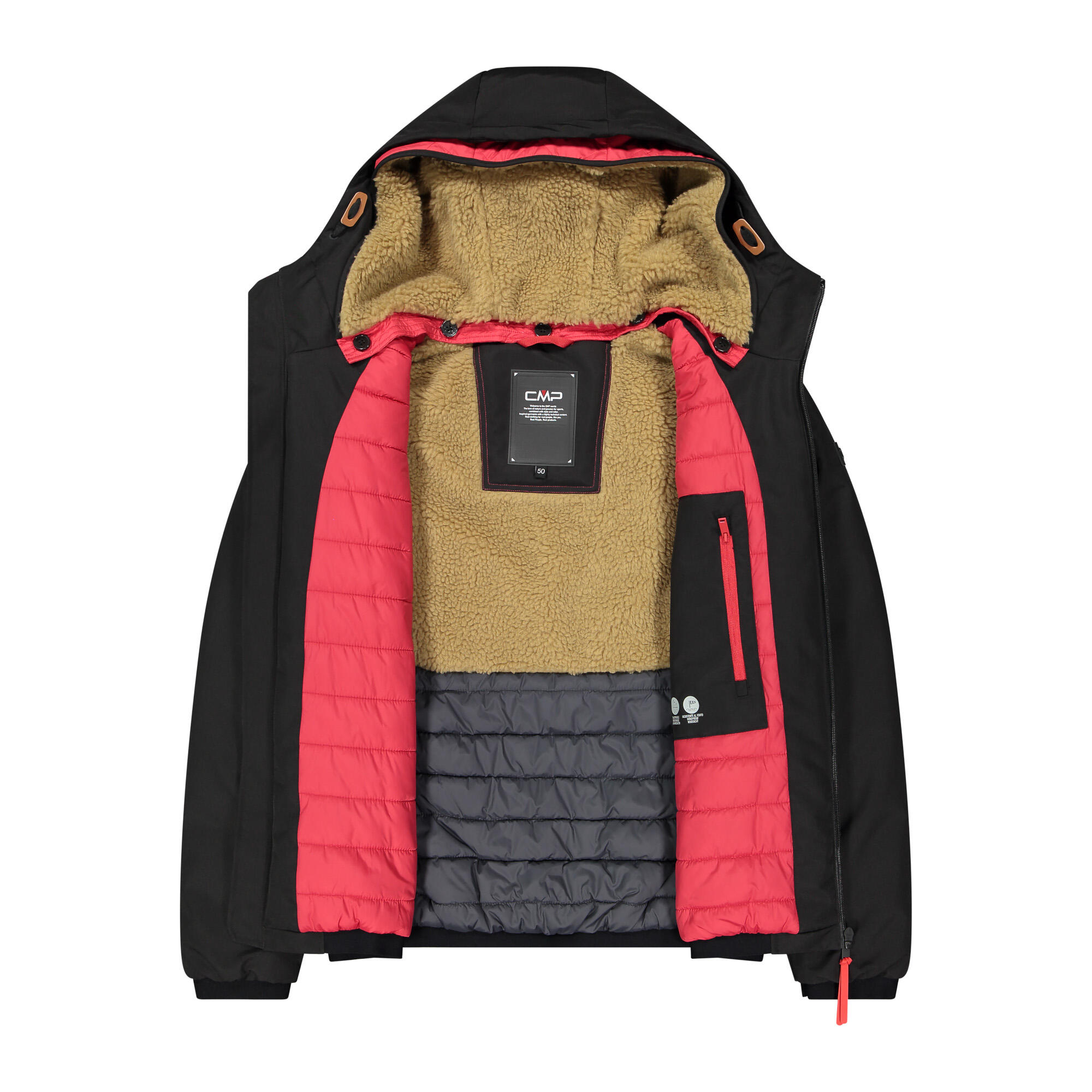 CMP Herren Übergangsjacke Man Fix Hood 31K2897 3/3