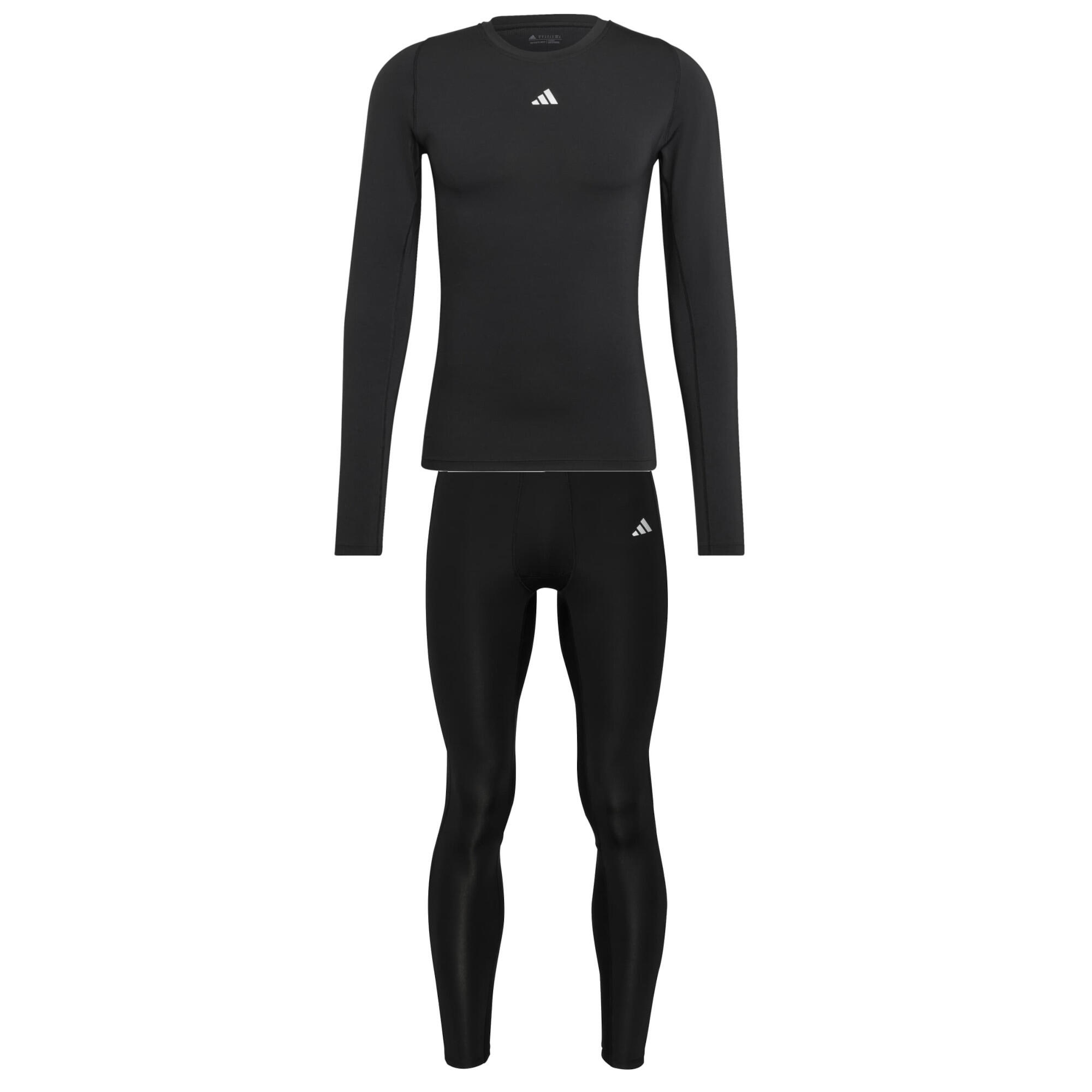ADIDAS adidas Herren Funktionsunterwäsche Set Techfit