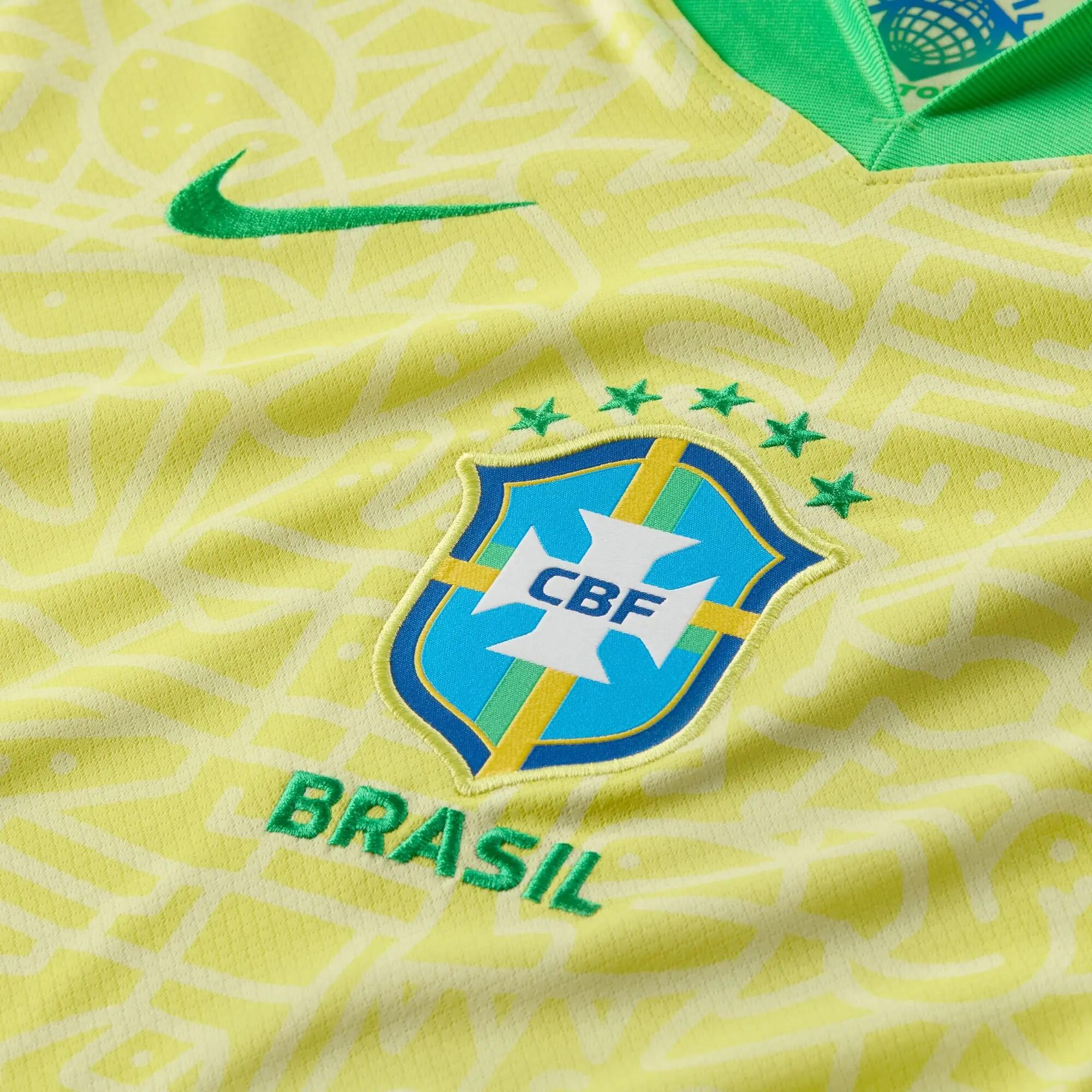 Nike Herren Brasilien Heimtrikot 24 FJ4284 3/3