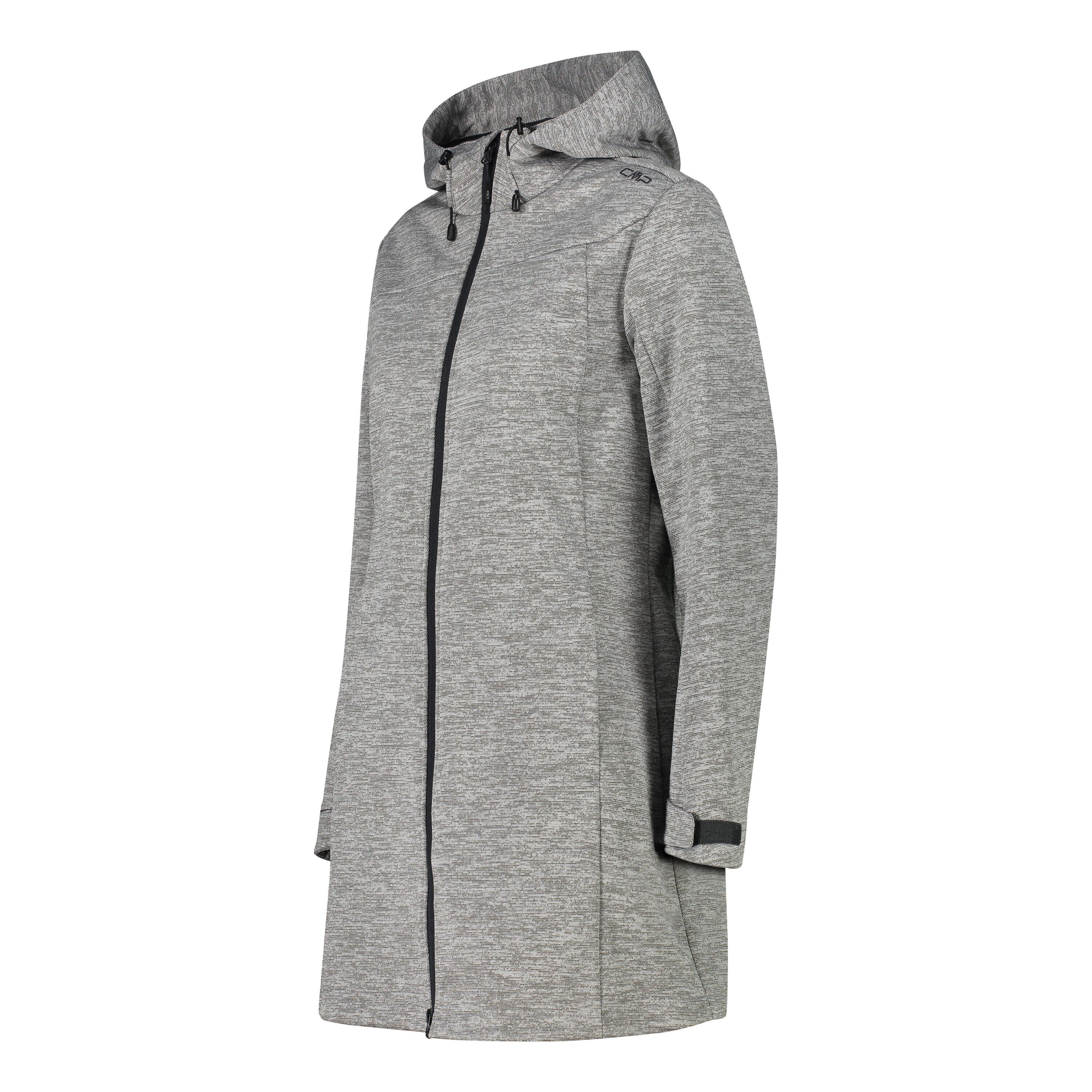 Vrouwelijke softshell hoodie jas CMP 3/3