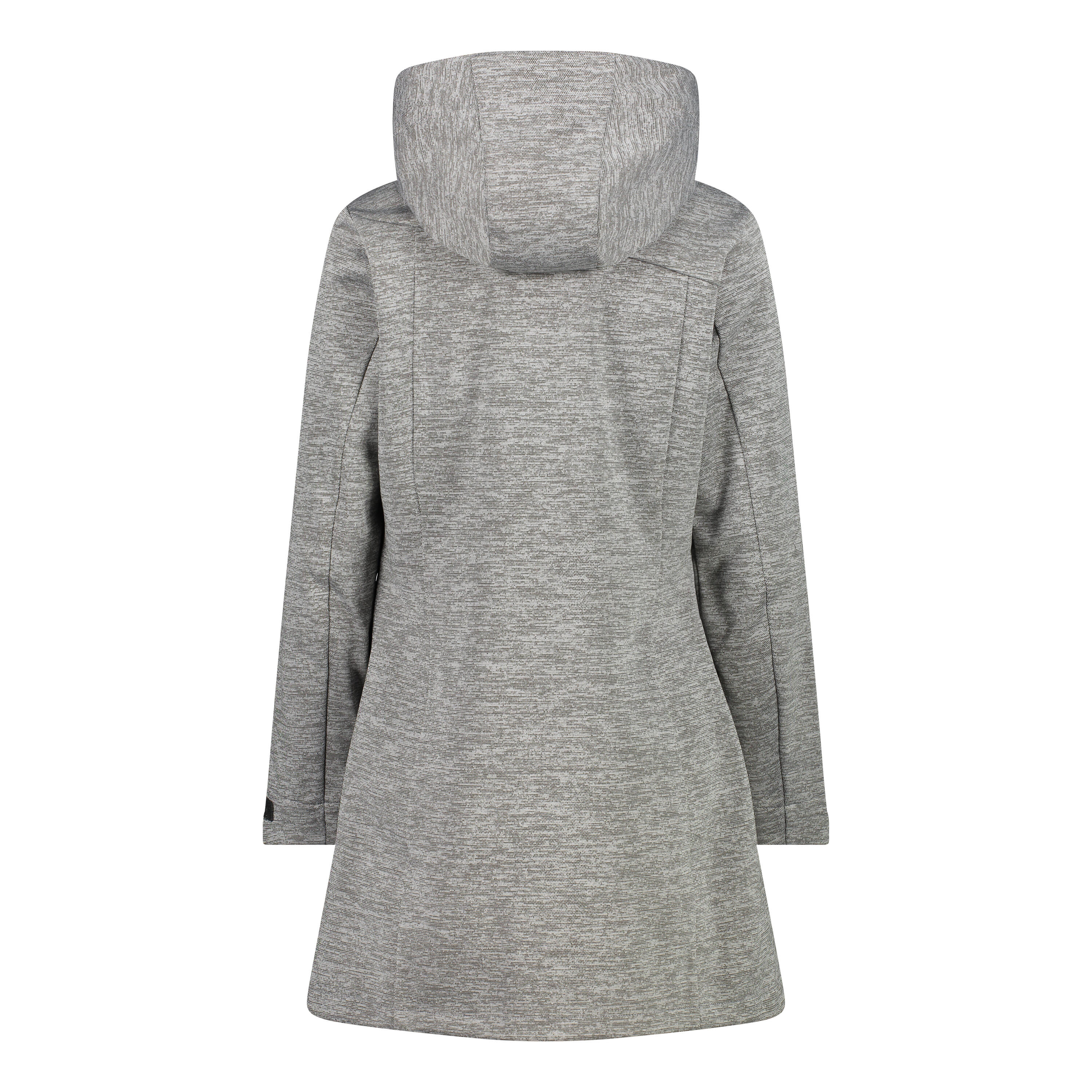 Vrouwelijke softshell hoodie jas CMP 2/3