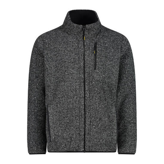 Polaire chinée en polyester recyclé CMP