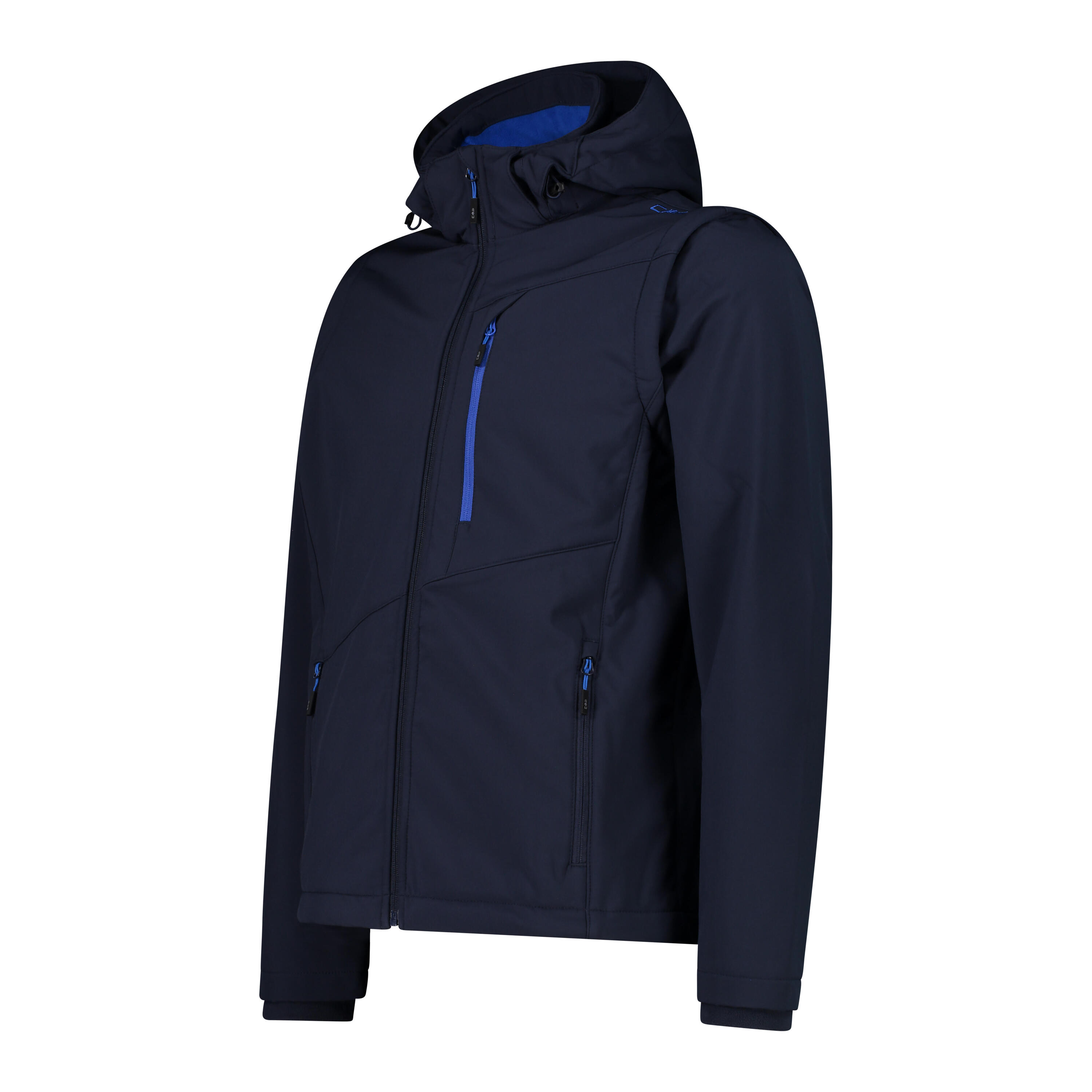 CMP Herren Softshelljacke MAN JACKET ZIP HOOD WITH DETAC 33A1827 2/5