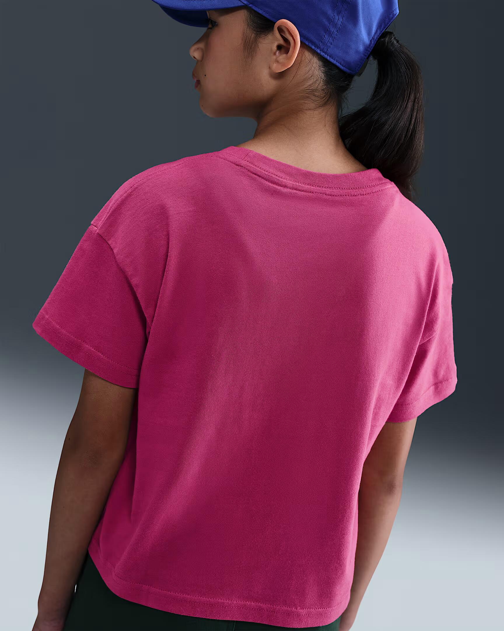 Nike Mädchen T-Shirt Nike Sportswear Big Kids FZ5559 4/4