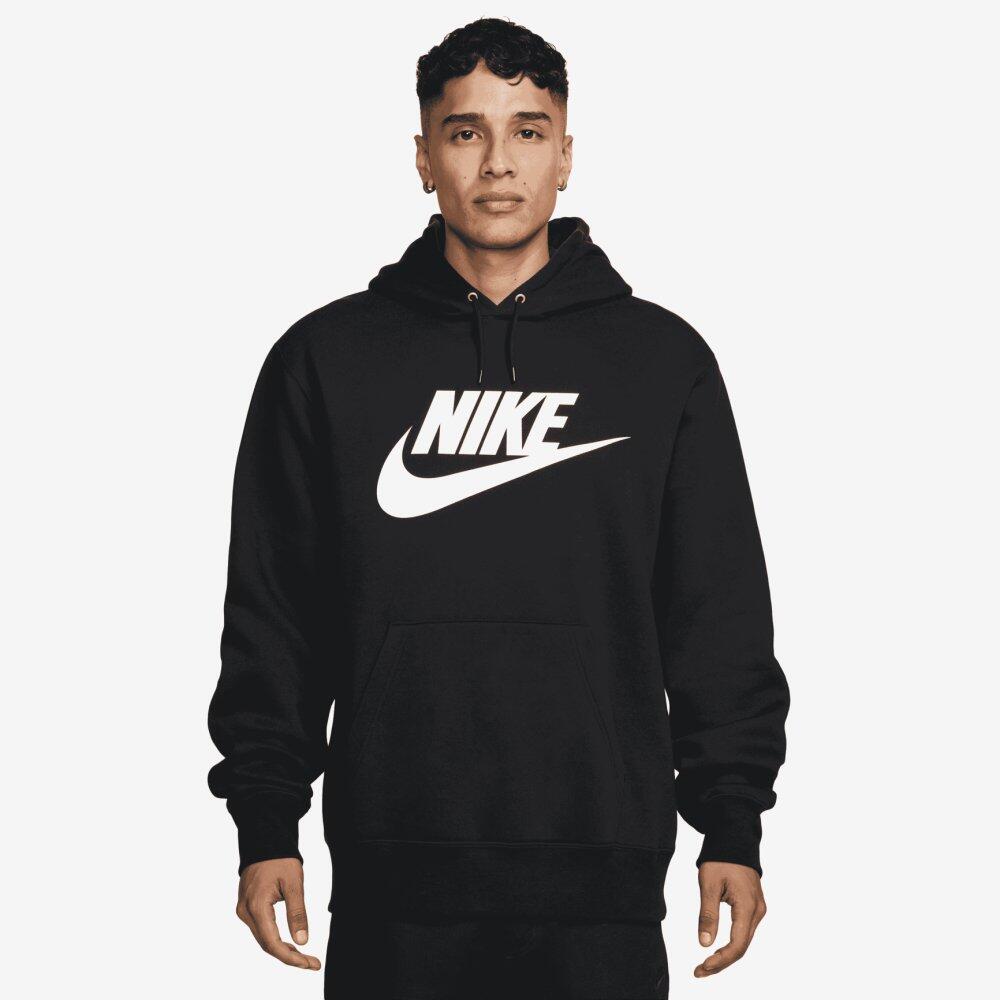 Nike Kapuzenpullover Club Fleece Hoodie Herren 3/5