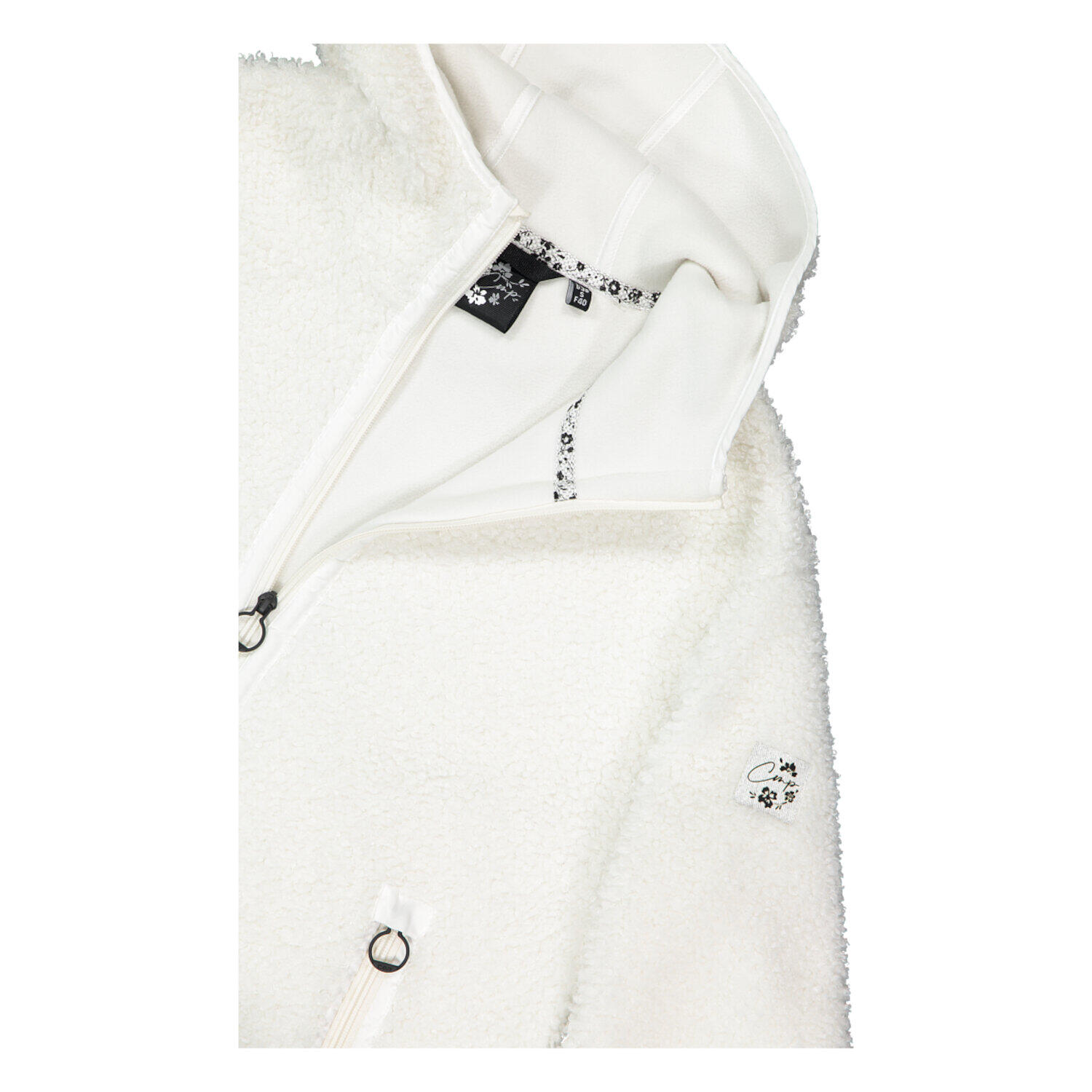 Sweat-shirt femme CMP 35P3856 Long Teddy Highloft 5/5