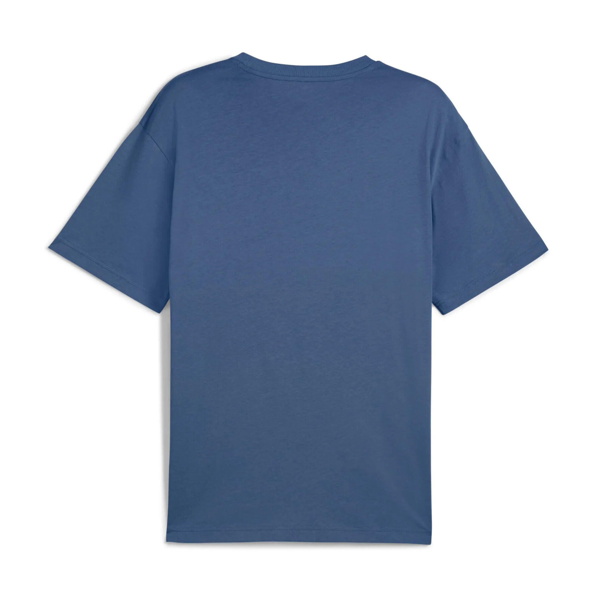 KOSZULKA męska PUMA 689153-80 t-shirt bawełniana sportowa niebieska L 2/5