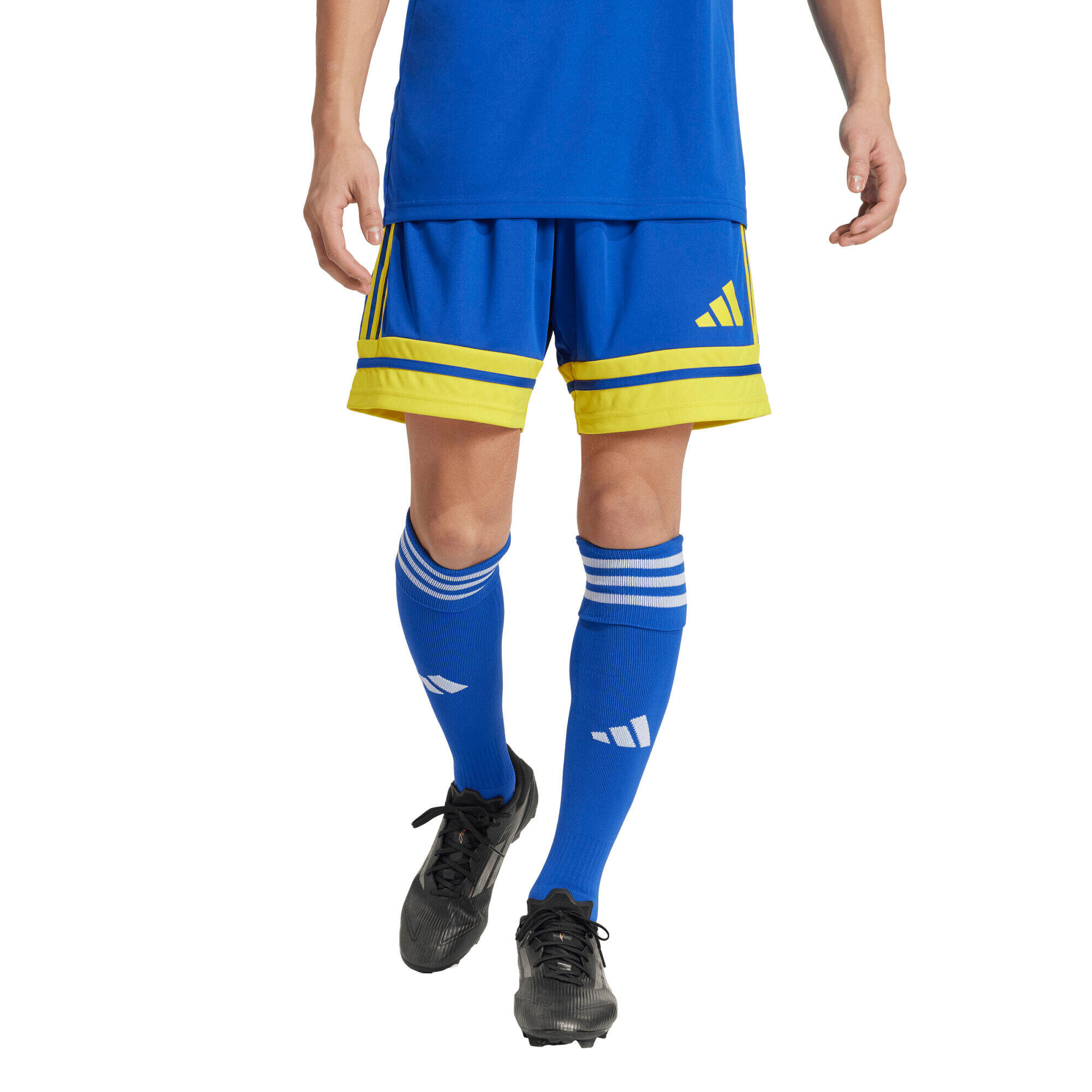 Adidas Squadra 25, Pantaloncini Uomo - Bianco/Rosso, Verde/Bianco, Blu/Giallo 2/6