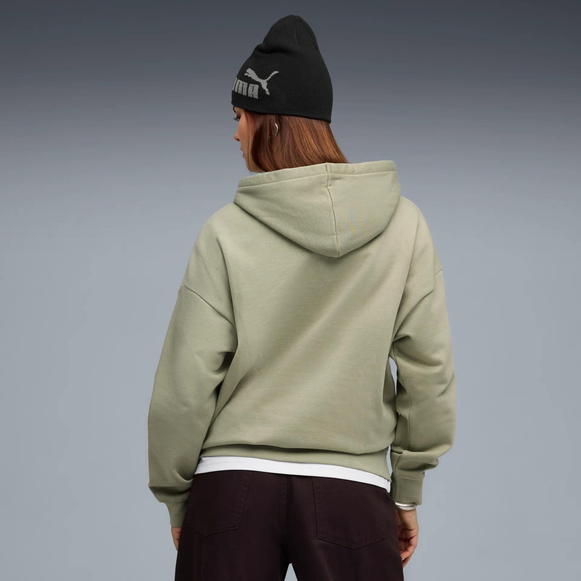 Puma Damen Kapuzenpullover ESS Oversized Hoodie FL 685398 3/9