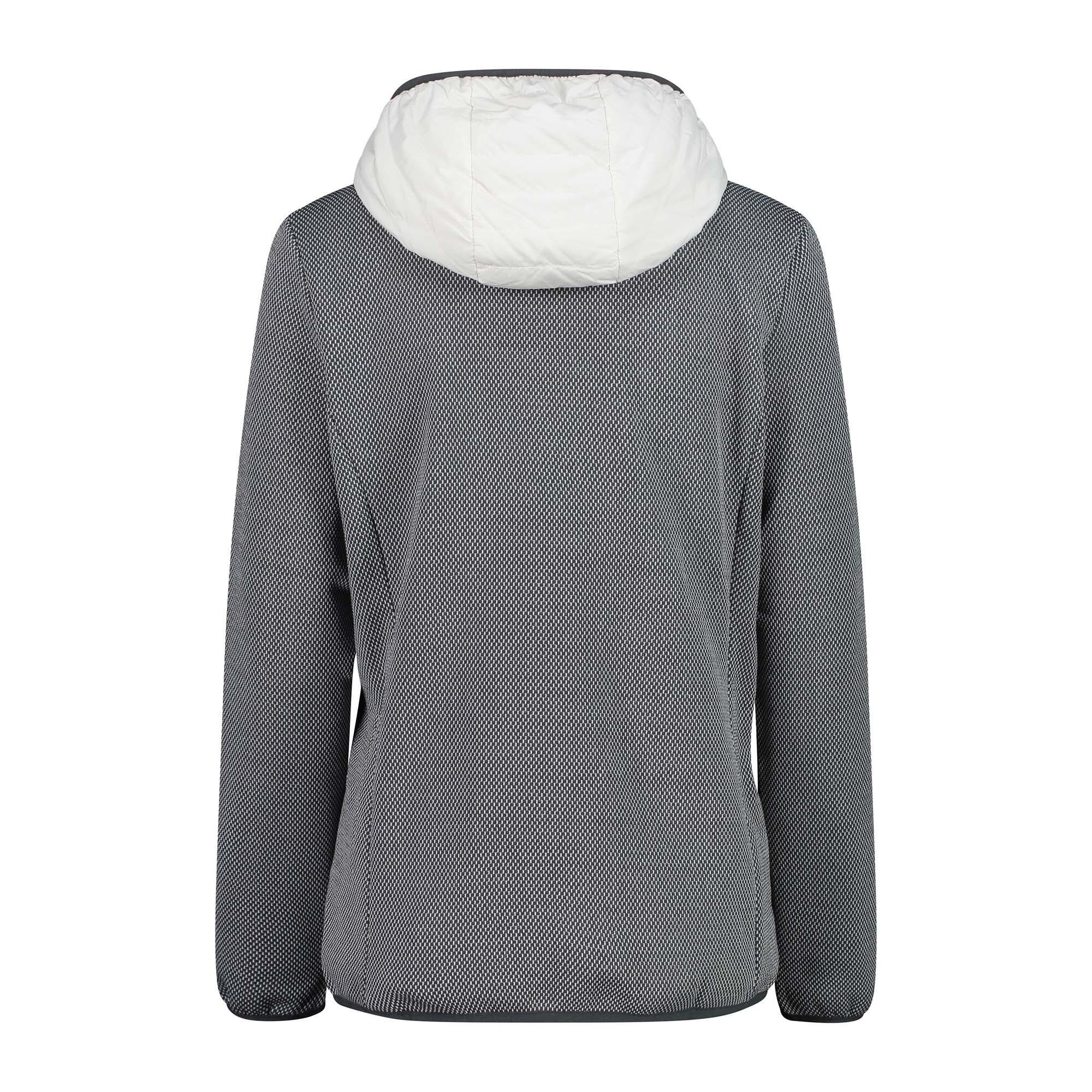 Veste à capuche hybride femme CMP 2/3
