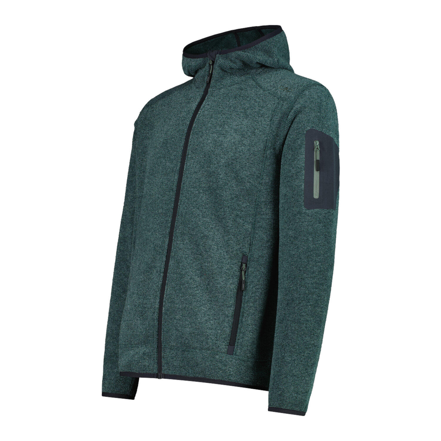 CMP Herren Fleecejacke Man Jacket Fix Hood 3H60847A 5/5