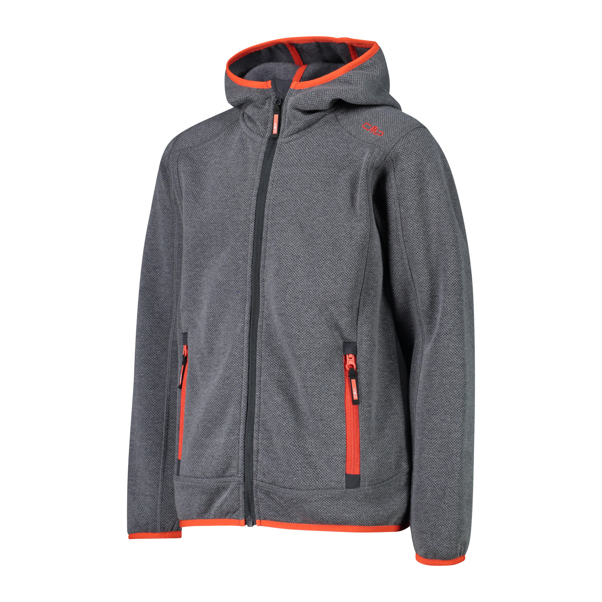 CMP Jungen Fleece Jacke Fix Hood 3H60844 2/5
