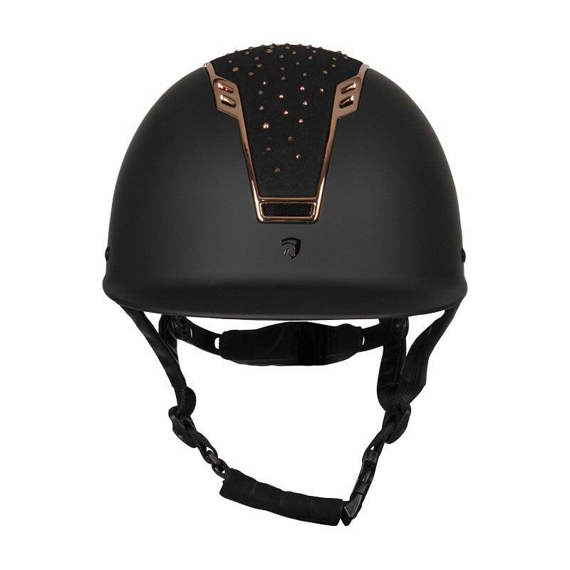 Horka Casque de sécurité Sparrow - Strass noir/rose 3/3