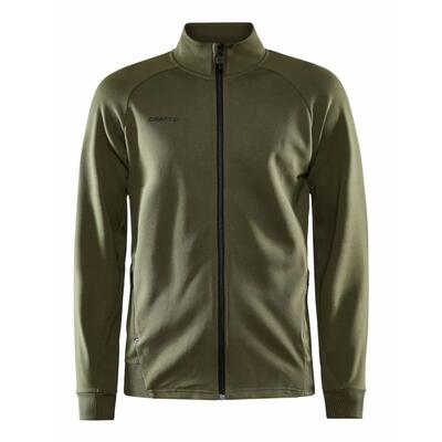 Trainingsvest heren - unify - 100% gerecycled polyester - khaki