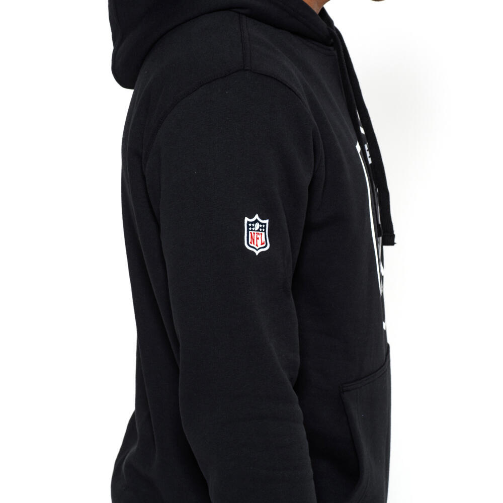 Sweat   capuche New Era  avec logo de l'équipe Oakland Raiders 6/6