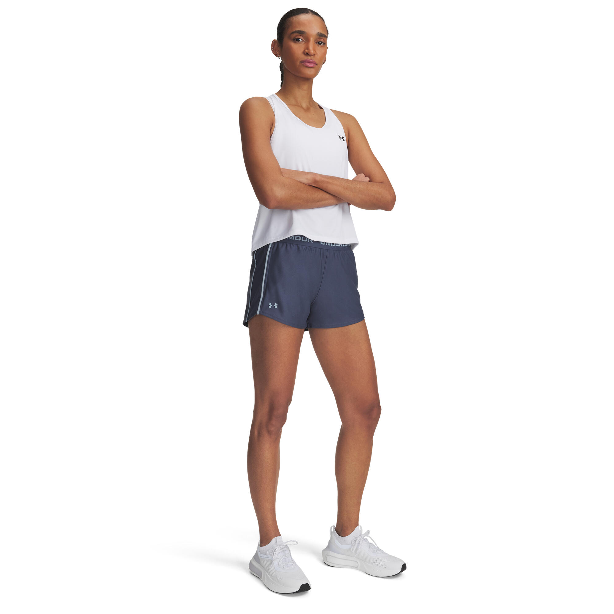 Under Armour Damen Short Tech Play Up Shorts 1389882 3/3